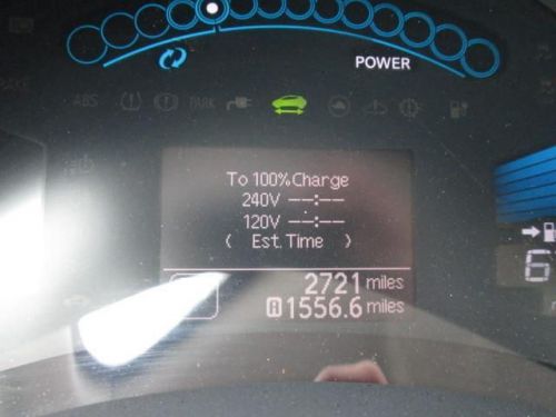 2012 nissan leaf sv