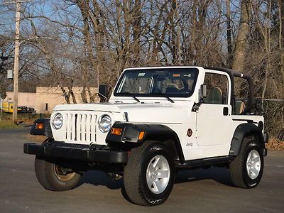 No reserve 5-speed 4x4 4wd awd tow package a/c soft top runs drives great