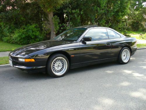 Clean california rust free bmw 840i coupe  freeway miles runs and drives great