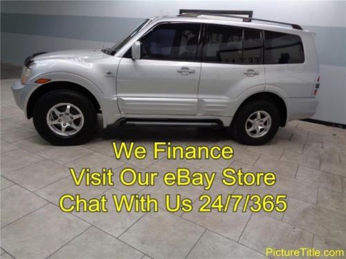 02 montero limited 4x4 leather heated seats sunroof we finance texas