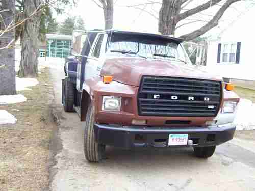 1982 Ford F-600 Pick up Truck f-150 f-250 f-350 f-450 f-550 Detroit Diesel dump, US $5,500.00, image 7