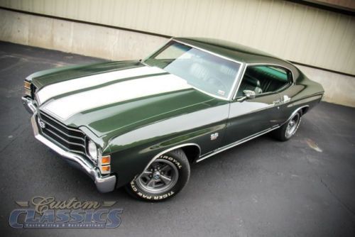 &#039;71 chevy chevelle ss tribute, updated paint, wheels, tires, big block 454ci v8
