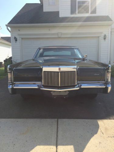 Lincoln  continental mark iii 1971 survive 23,000 original miles