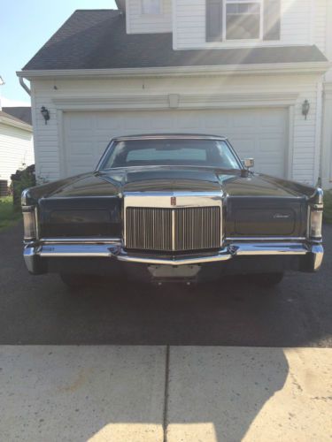 Lincoln  continental mark iii 1971 survive 23,000 original miles