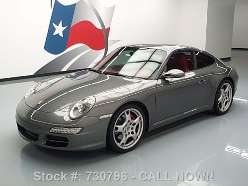 2008 porsche 911 carrera s 6-spd sunroof xenons 39k mi texas direct auto