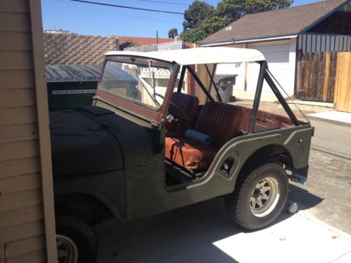 1959 jeep willys cj-5 cj5 rust free!   socal jeep.  original condition!