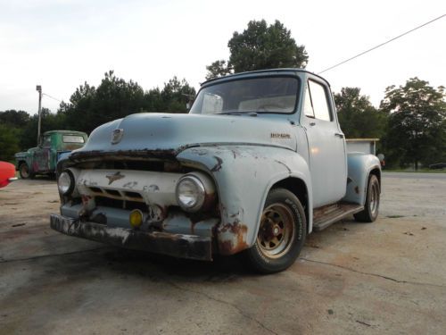 1954 ford f100 truck ratrod patina no reserve project rat rod or restore