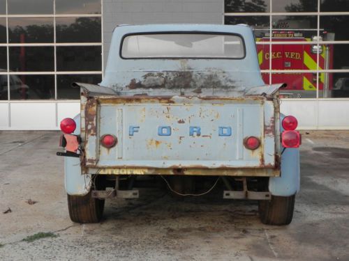1954 Ford F100 truck Ratrod patina NO RESERVE project rat rod or RESTORE, image 6