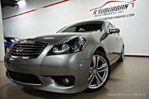 2009 infiniti m35 s sport pkg tech pkg navigation 19&#034;rims bluetooth clean carfax