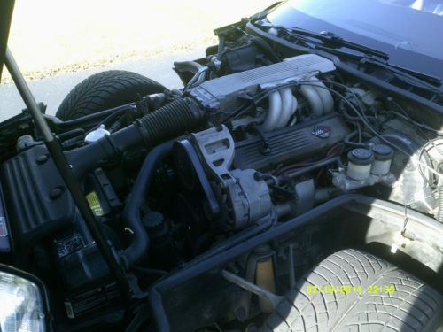 1985 CHEVROLET CORVETTE HATCHBACK COUPE. BLACK 4-SPEED WITH LEATHER BUCKETS., image 15