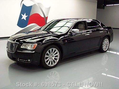 2013 chrysler 300 motown nav rear cam 22&#034; wheels 8k mi texas direct auto