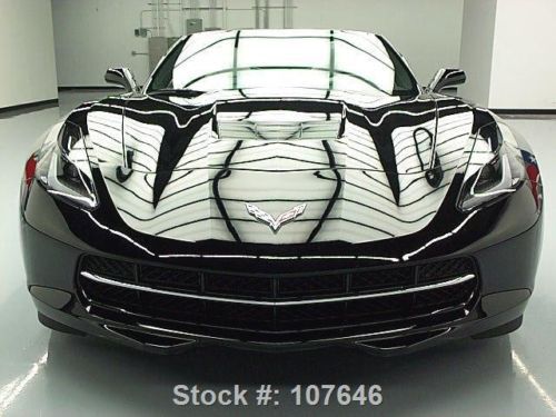 2014 chevy corvette stingray 3lt z51 auto nav hud 2k mi texas direct auto