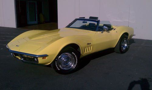 1969 chevrolet corvette stingray convertible