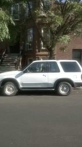 Ford explorer sport 2 door white standard