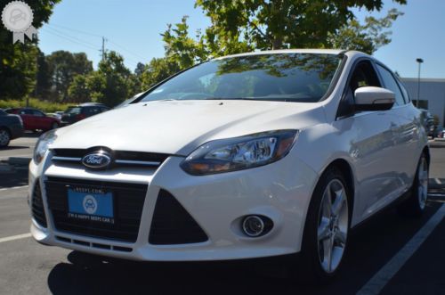 2013  ford focus titanium 4dr hatchback