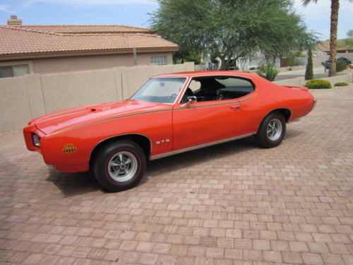 1969 gto judge original all numbers matching