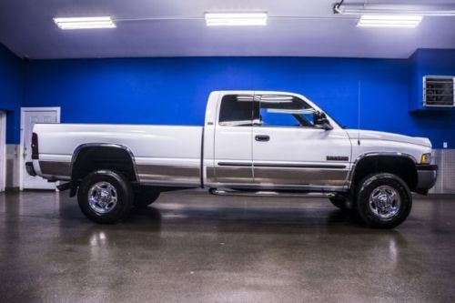 One 1 owner low miles 28k 5.9l cummins diesel bed liner nerf bars power locks