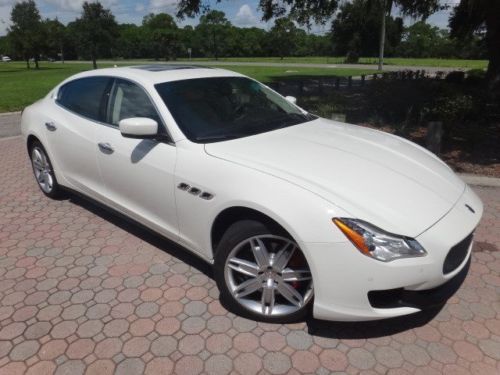 2014 maserati quattroporte s q4 404 hp twin turbo v-6 3.0l/182 8-speed automatic