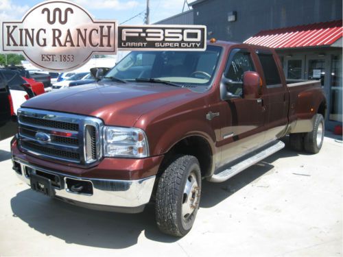 2006 ford f-350 king ranch crew cab 4x4 drw 6.0 lariat