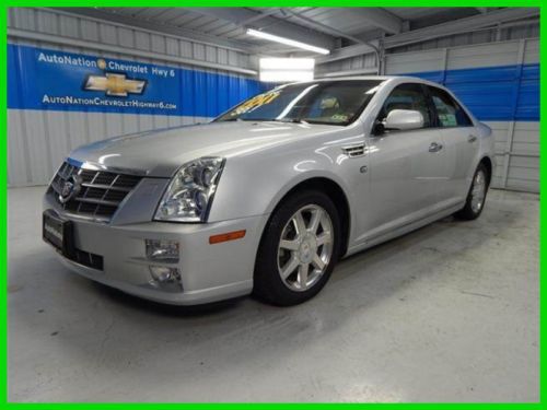 Cadillac sts 60068 miles rwd 1sb 2011 silver automatic 3.6l v6 luxury we finance