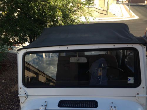 1973 Toyota Land Cruiser FJ40 65K Original Miles White California / Arizona Car, US $9,988.00, image 4