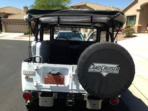 1973 Toyota Land Cruiser FJ40 65K Original Miles White California / Arizona Car, US $9,988.00, image 5