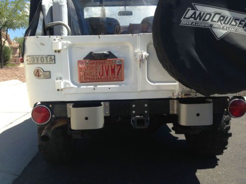 1973 Toyota Land Cruiser FJ40 65K Original Miles White California / Arizona Car, US $9,988.00, image 7