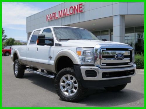 12 6.7l v8 32v auto leather lifted tires 4wd towing we finance trade-in