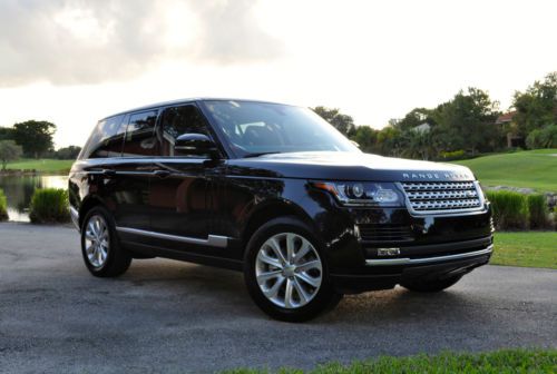 2014 land rover range rover hse package full size supercharged v6