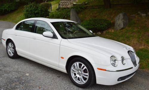 2005 jaguar s-type 3.0l rare find very clean dealer serviced fully loaded