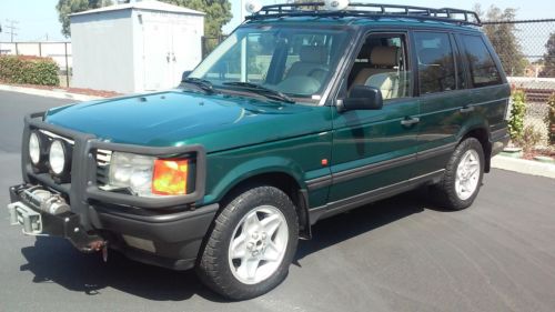 Clean rust free 1998 range rover hse 4.6 p38 fully offroad fitted w/ working eas