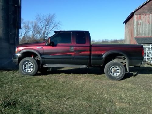 2003 ford f-250 super duty lariat extended cab pickup 4-door 6.0l