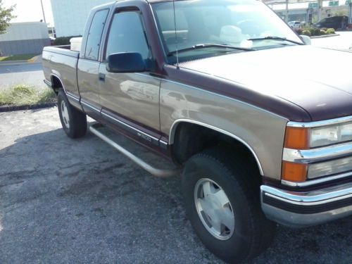 1997 chevrolet k1500 silverado extended cab pickup 2-door 5.7l