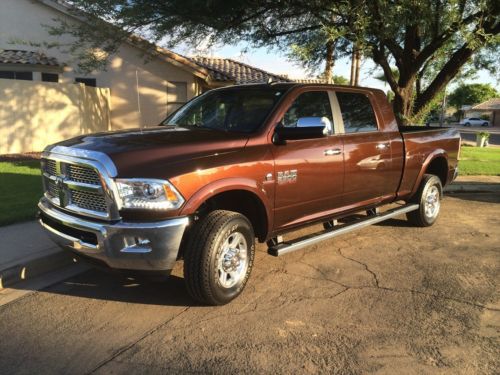 2013 ram 2500 laramie mega cab pickup 4-door 6.7l cummins diesel 4x4 1 owner