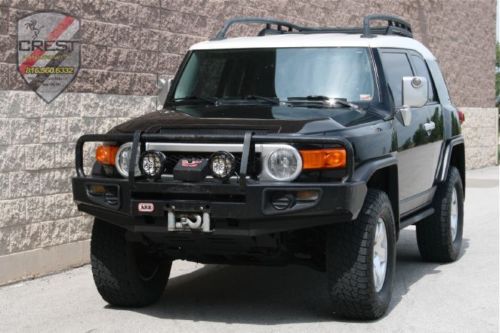 Fj cruiser 6 speed arb bumper warn winch old man emu lift clean!