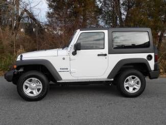 2013 jeep wrangler sport 4wd 4x4 convertible new