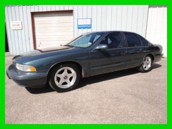 1996 chevrolet impala ss 5.7l v8 16v automatic sedan premium leather cd
