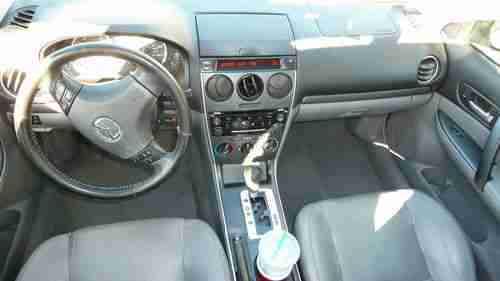 2007 Mazda-6 Grand Touring Silver Gray leather, moon roof, alloy wheels, 6 disc, US $8,995.00, image 3