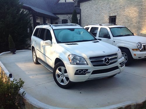 2011 gl 450, loaded, 4matic, 4.6 liter v-8, white, original owner, po1package