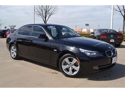 2008 bmw 528xi awd, cold weather pack, navigation, premium package, local trade!