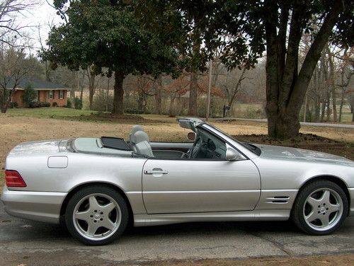 2002 mercedes-benz sl500 roadster