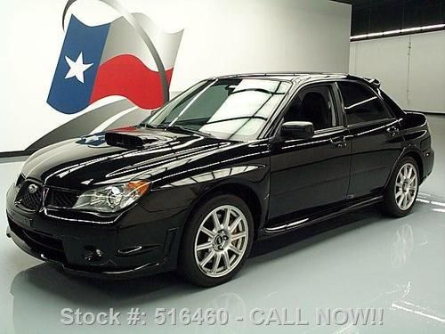 2006 subaru impreza wrx sti awd turbo 6-spd leather 55k texas direct auto