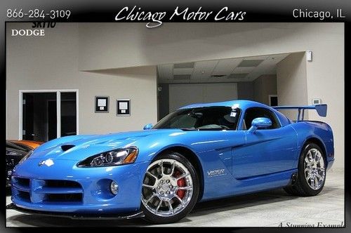 2010 dodge srt-10 coupe one owner aero group navigation chromes only 10k mi wow!