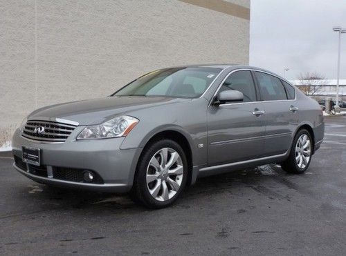 M35x awd navigation auto bose 6cd dual climate leather sunroof 1 owner must see!