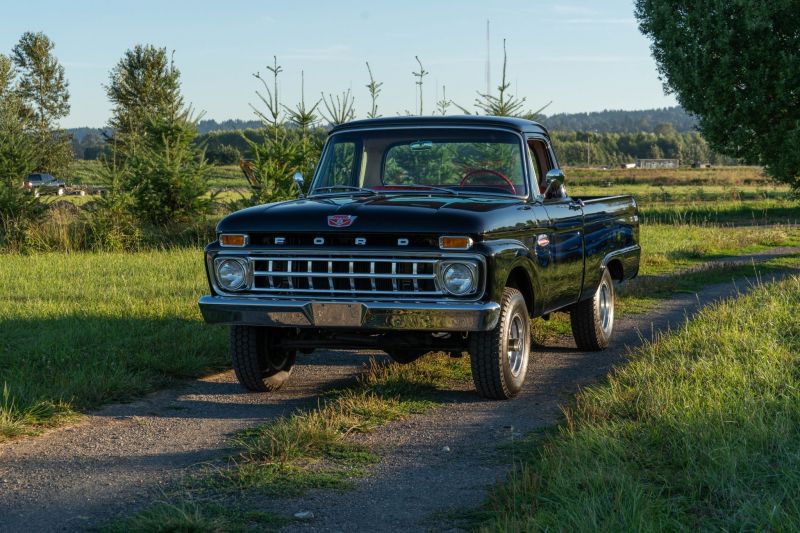 1966 ford f-100 custom cab