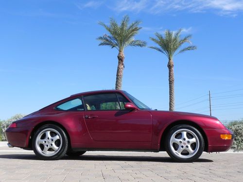 1997 porsche 993 carrera 2 coupe - stunning air cooled 911 c2, new tires, 38k mi