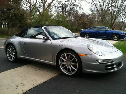 2007 porsche 911 carrera 4s convertible 2-door 3.8l