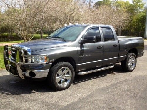 04 dodge slt 4x4 hemi quad cab / no acidents clean carfax