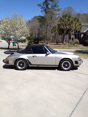 1984 porsche 911, cabriolet, factory convertible!!