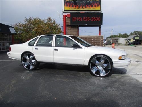 1995 chevy caprice classic lt1 5.7l 350ci v8 26&#034; rims sound system